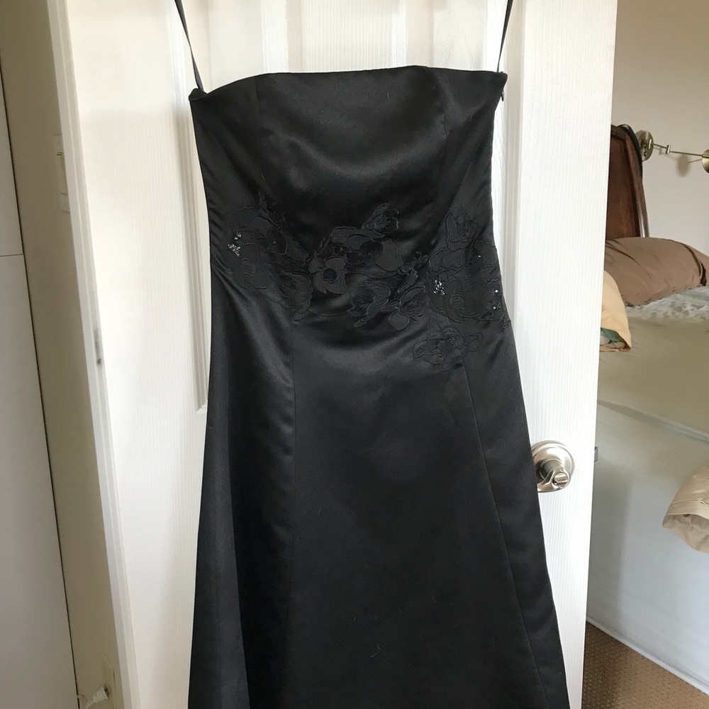 Black formal dress